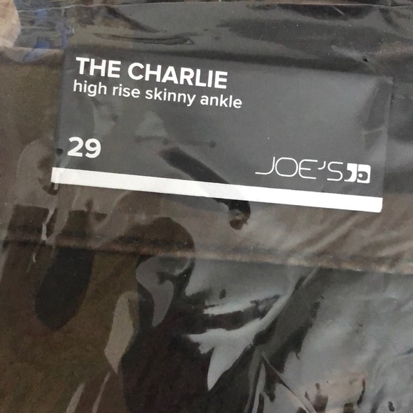 Joe's Jeans The Charlie Jeans High Rise Skinny Ankle Coated Camo Print NWT 29 - Picture 6 of 8